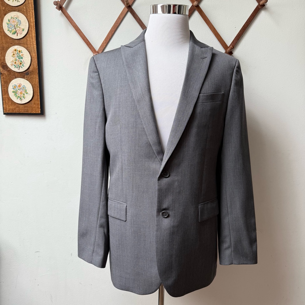 Egara Wool Slim Fit Blazer
